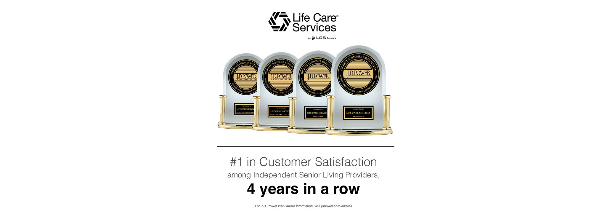 J.D. Power Award for Customer Satisfaction