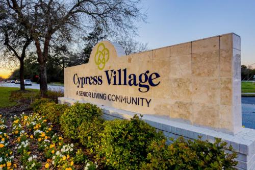 Sign of Cypress Village